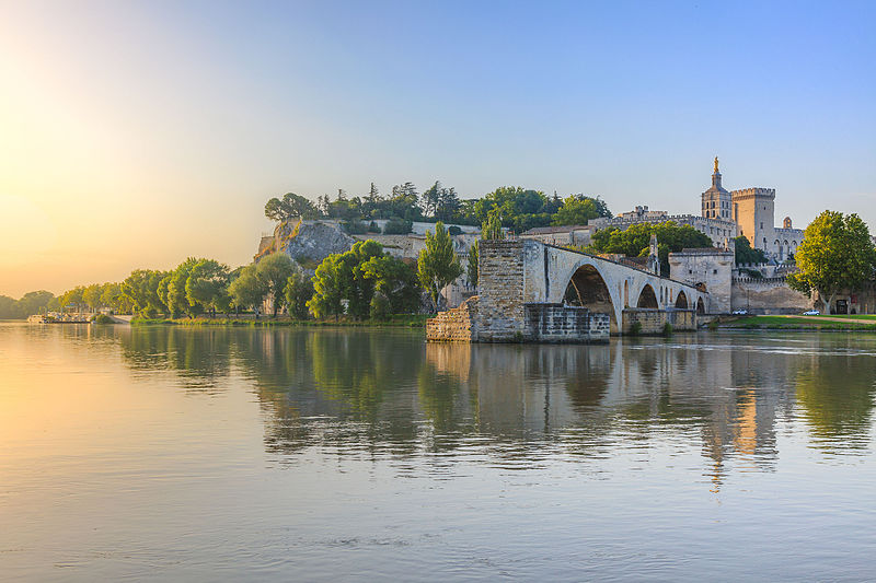 Pont Saint-Bénézet à Avignon dans le Sud de la France. 1er prix de WLM France 2013
