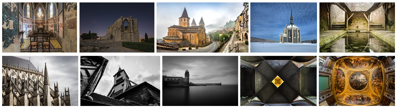 Top 10 Wiki Loves Monuments France 2018
